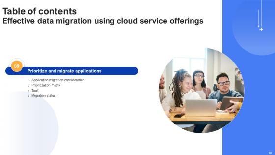 Effective Data Migration Using Cloud Service Offerings Ppt Powerpoint Presentation Complete Deck
