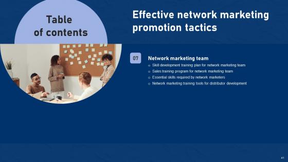Effective Network Marketing Promotion Tactics Ppt Powerpoint Presentation Complete Deck With Slides