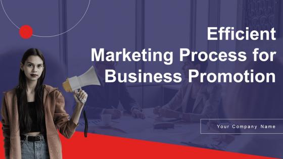 Efficient Marketing Process For Business Promotion Ppt Powerpoint Presentation Complete Deck