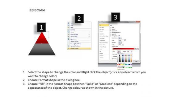 Egypt 2d Pyramid Simple PowerPoint Slides And Ppt Diagram Templates