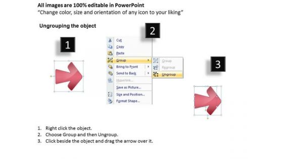 Eight Distinct View Point Diagram Of Business Plan PowerPoint Templates