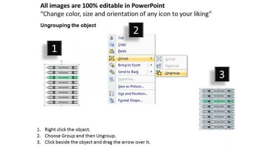 Eight Stages Horizontal Layout Business Development Ppt Easy Plans PowerPoint Slides