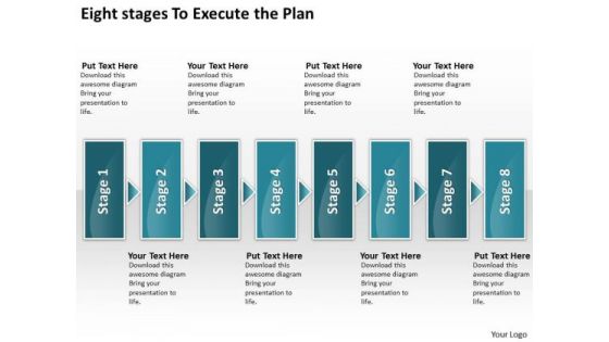 Eight Stages To Execute The Plan Diagram Of Business PowerPoint Templates Eight Stages To Execute The Plan Diagram Of Business PowerPoint Templates