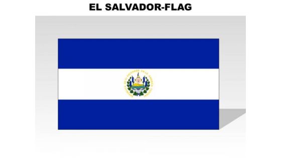 El Salvador Country PowerPoint Flags