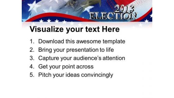 Election Time Americana PowerPoint Templates And PowerPoint Themes 0912