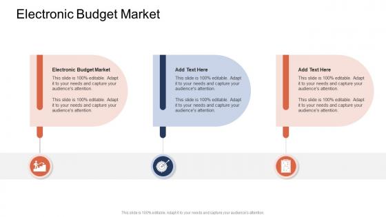 Electronic Budget Market In Powerpoint And Google Slides Cpb