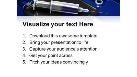 Electronic Injection Technology PowerPoint Templates And PowerPoint Backgrounds 0211