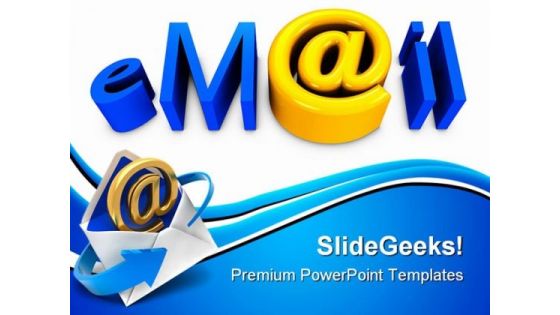 Email01 Internet PowerPoint Templates And PowerPoint Backgrounds 0411