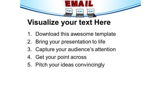 Email Internet Communication PowerPoint Templates And PowerPoint Themes 0612