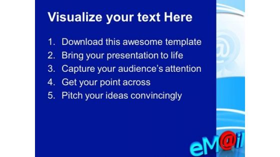 Email Network Communication PowerPoint Templates And PowerPoint Themes 0712