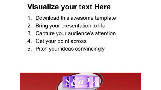 Email Symbol Global Networking PowerPoint Templates Ppt Backgrounds For Slides 0513