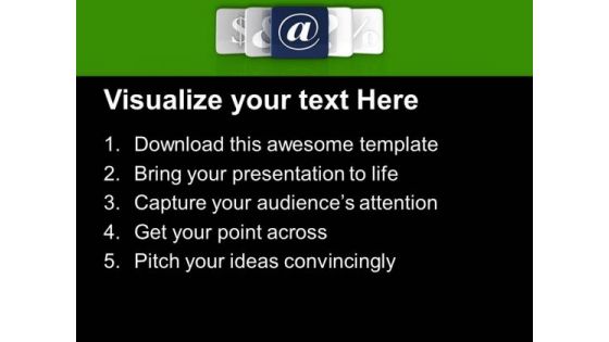 Email Symbols Technology Theme PowerPoint Templates Ppt Backgrounds For Slides 0413