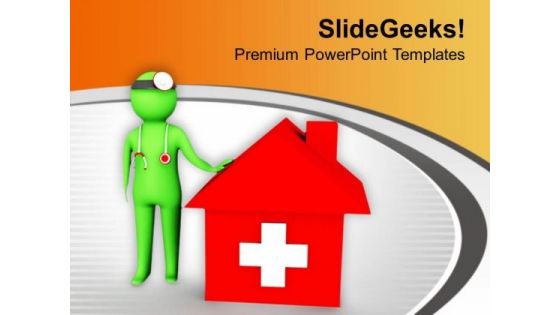 Emergency Shelter Home PowerPoint Templates Ppt Backgrounds For Slides 0813