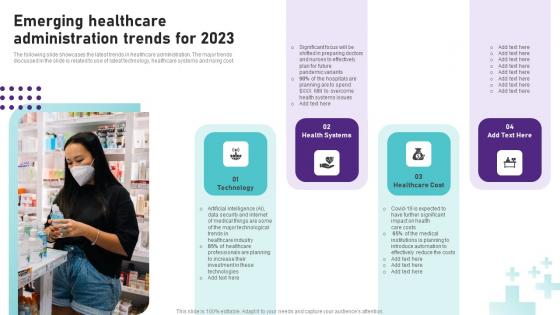 Emerging Healthcare Administration Trends For 2023 Operational Areas Healthcare Diagrams PDF Emerging Healthcare Administration Trends For 2023 Operational Areas Healthcare Diagrams PDF