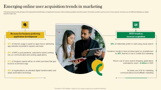 Emerging Online User Acquisition Trends In Marketing Online Customer Acquisition Diagrams Pdf Emerging Online User Acquisition Trends In Marketing Online Customer Acquisition Diagrams Pdf