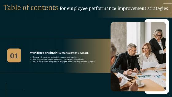 Employee Performance Improvement Strategies Ppt Powerpoint Presentation Complete Deck With Slides