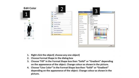 Employee Success Corporate Ladder PowerPoint Ppt Templates