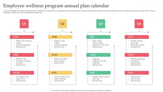 Employer Branding Strategy For Competitive Employee Wellness Program Annual Plan Rules Pdf