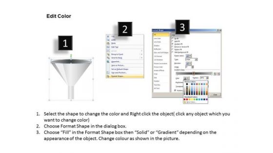 Empty Funnel Diagram PowerPoint Slides Ppt Templates