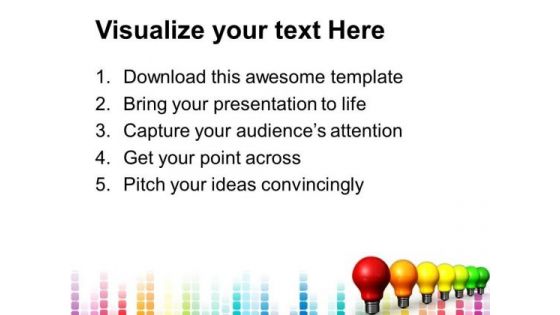 Energy Efficienct Light Bulbs PowerPoint Templates And PowerPoint Themes 1012