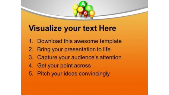 Energy Efficiency Concept Environment PowerPoint Templates Ppt Backgrounds For Slides 1212