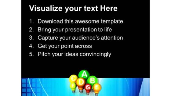 Energy Efficiency Concept Nature PowerPoint Templates And PowerPoint Themes 0812