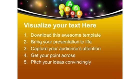 Energy Efficiency Concept Nature PowerPoint Templates Ppt Backgrounds For Slides 0113