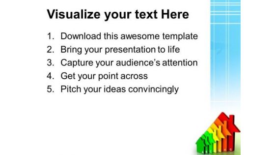 Energy Efficient Homes Geographical PowerPoint Templates And PowerPoint Themes 0812