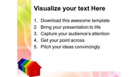 Energy Rating Houses Real Estate PowerPoint Templates And PowerPoint Themes 0912