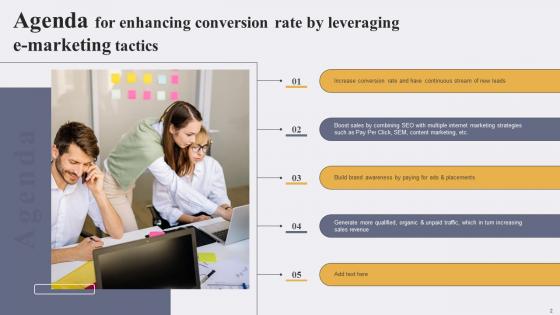 Enhancing Conversion Rate By Leveraging E Marketing Tactics Ppt Powerpoint Presentation Complete Deck