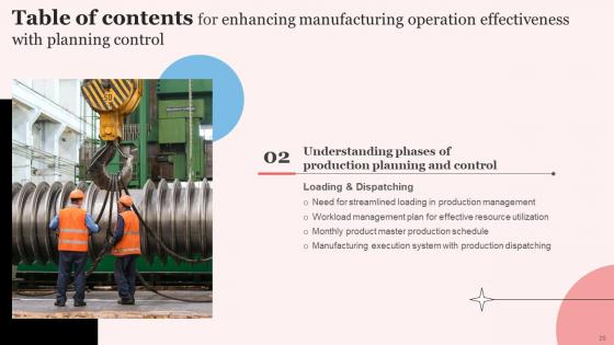 Enhancing Manufacturing Operation Effectiveness With Planning Control Complete Deck