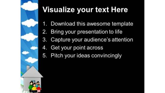 Enjoy Holidays With Your Family PowerPoint Templates Ppt Backgrounds For Slides 0613