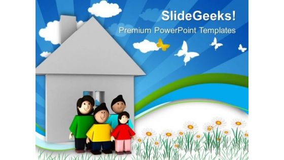 Enjoy Holidays With Your Family PowerPoint Templates Ppt Backgrounds For Slides 0613