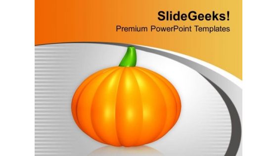 Enjoy Holloween With Pumpkin PowerPoint Templates Ppt Backgrounds For Slides 0413