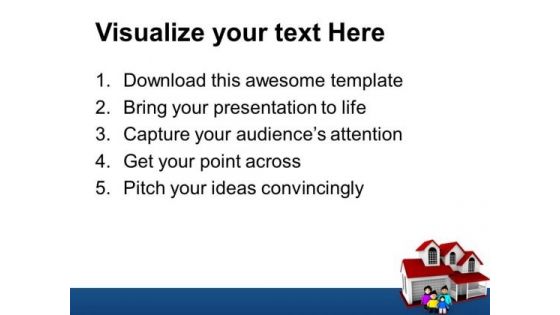 Enjoy Life With Family PowerPoint Templates Ppt Backgrounds For Slides 0613