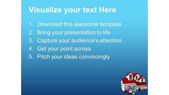 Enjoy Life With Family PowerPoint Templates Ppt Backgrounds For Slides 0613