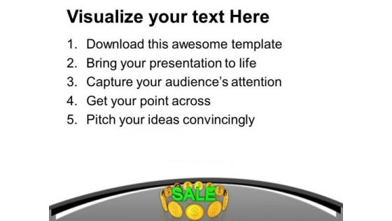 Enjoy Sale And Save Money PowerPoint Templates Ppt Backgrounds For Slides 0613