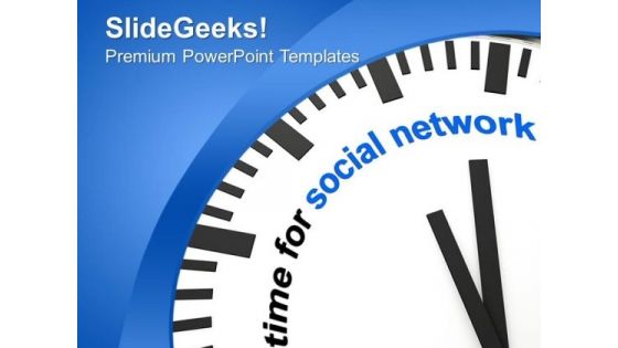Enjoy Social Networking Technology Theme PowerPoint Templates Ppt Backgrounds For Slides 0413