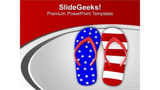 Enjoy The Beach Holiday PowerPoint Templates Ppt Backgrounds For Slides 0613