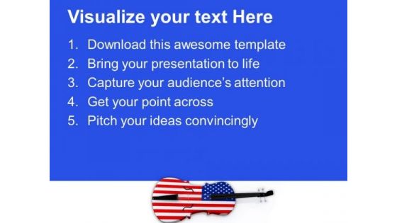 Enjoy The Music This Independence Day PowerPoint Templates Ppt Backgrounds For Slides 0713