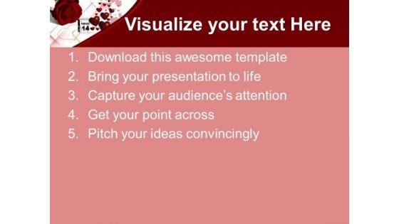 Enjoy Valentine Day With Loved Ones PowerPoint Templates Ppt Backgrounds For Slides 0613