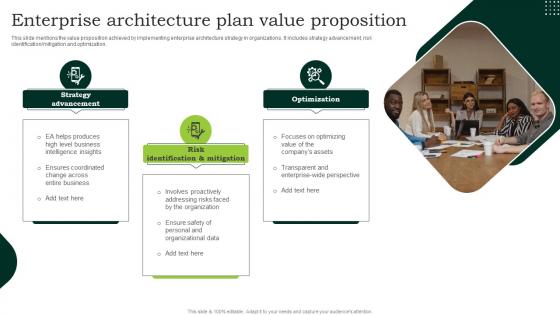 Enterprise Architecture Plan Value Proposition Sample Pdf