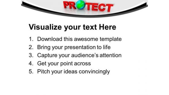 Environment Protection Global PowerPoint Templates Ppt Backgrounds For Slides 0113