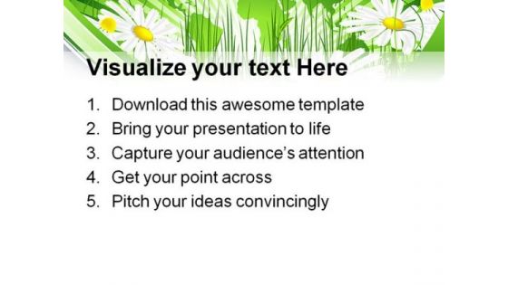 Environmental Concept Nature PowerPoint Template 1010