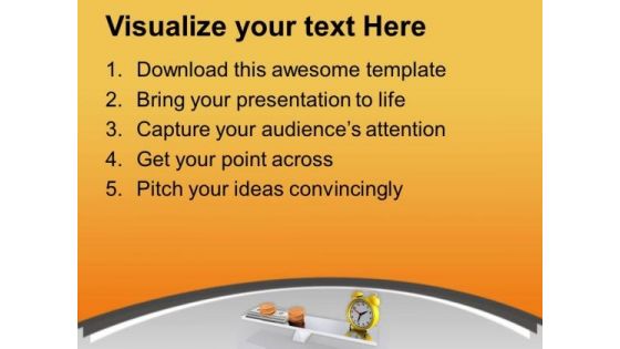 Equal Balancing Business Wealth PowerPoint Templates Ppt Backgrounds For Slides 0413