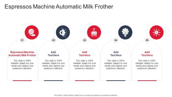 Espressos Machine Automatic Milk Frother In Powerpoint And Google Slides Cpb