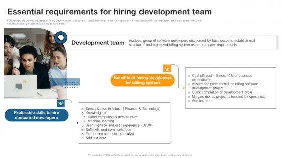 Essential Requirements Hiring Building Utility Billing And Invoicing Management System Clipart Pdf