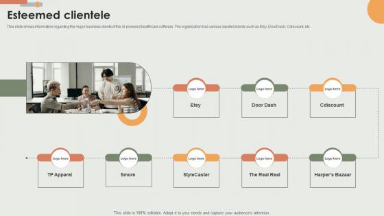 Esteemed Clientele E Commerce Solutions Offering Company Fundraising Pitch Deck