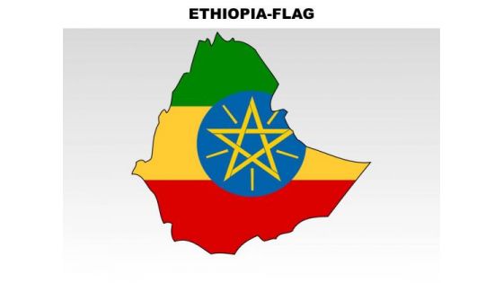 Ethiopia Country PowerPoint Flags