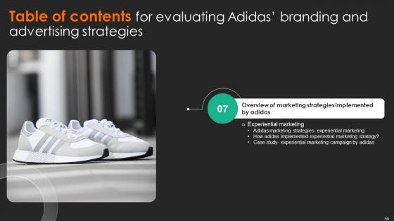 Evaluating Adidas Branding And Advertising Strategies Strategy CD V